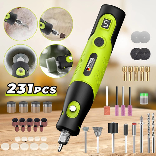 231pcs mini trapano elettrico - 231pcs,