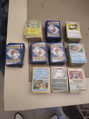 Lotto 500 carte pokémon - di,