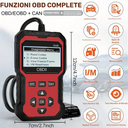 Scanner auto obd2 - auto,