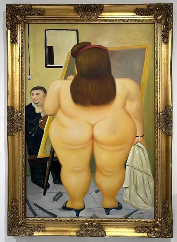 Dipinto fernando botero olio - dipinto,
