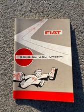 Fiat - Consigli agli Utenti -