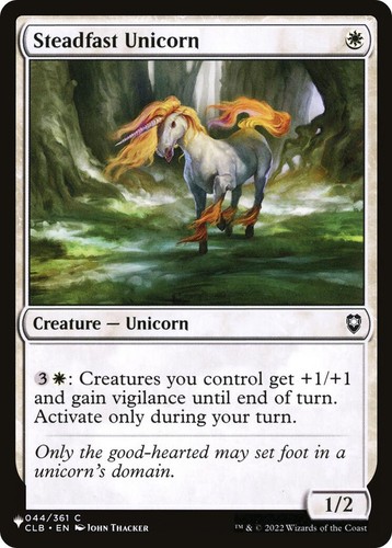 Steadfast unicorn 044 361 - steadfast, #044/361