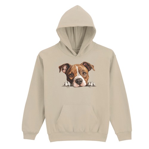 Felpa con cappuccio - , pitbull