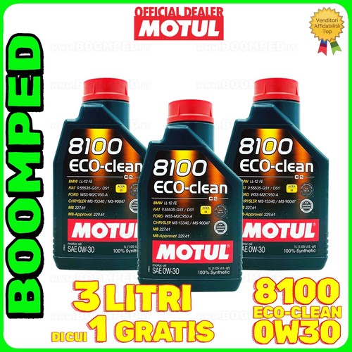 Motul 8100 eco - 3, lt