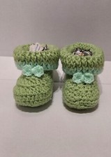 Scarpe Neonato Uncinetto 6-9 Mesi