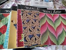 Rivista Mani d' Oro  Fabbri Editori 1966 Taglio Cucito Uncineto Numeri Da 1 a 37