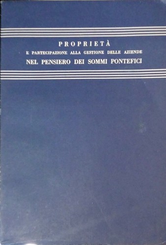 Propieta partecipazioni alla - e,