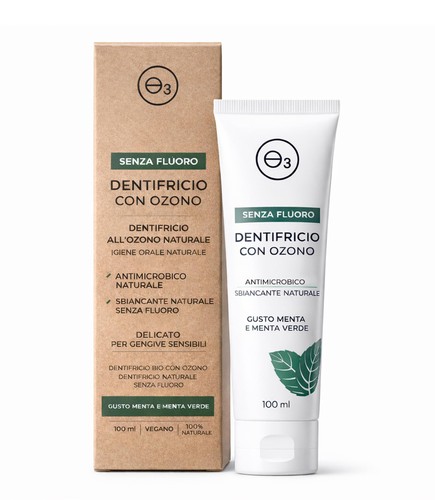 Dentifricio senza fluoro