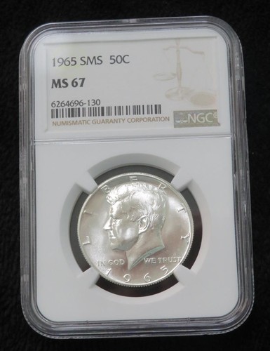 1965 sms kennedy mezzo dollaro - sms,