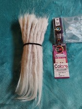 Dreadlocks 10" biondo platino
