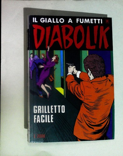 Diabolik ristampa costola - diabolik,