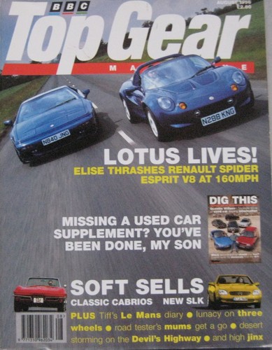 Top gear 1996 featuring - 08/1996,