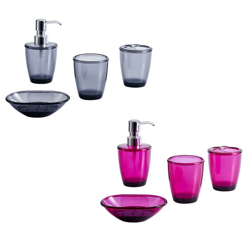 Set bagno acrilico accessorio - set,