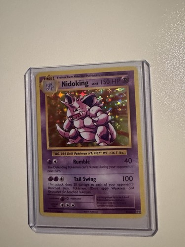 Pokémon tcg nidoking - pokémon,