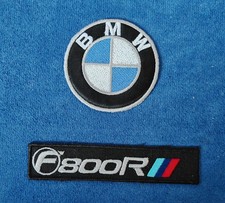 2 PATCH TOPPA RICAMATA PER BMW F800R TERMOAPPLICABILE MOTORRAD ROTAX