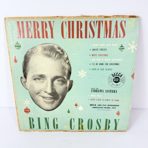Vintage bing crosby merry - vintage,