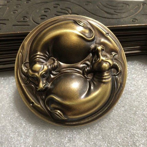 Ornamento toro ottone - , il