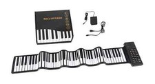 Pratico pianoforte a rullo con 88 tasti, batteria, interfaccia MIDI USB, incl. pedale e cavo