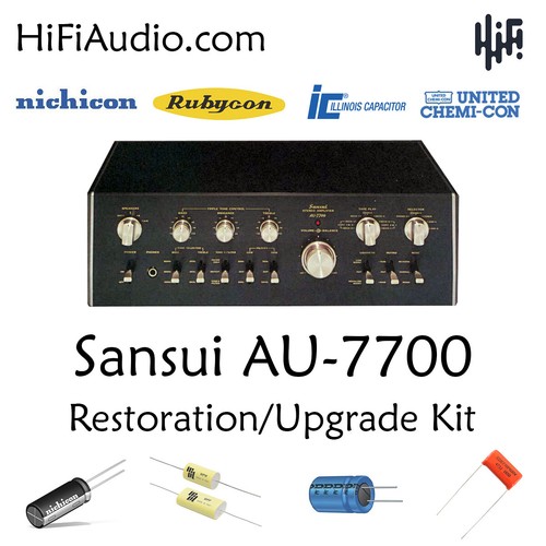 Sansui 7700 ricostruzione - sansui,