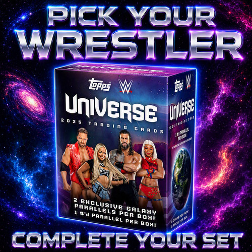 2025 topps wwe universe carte - topps,