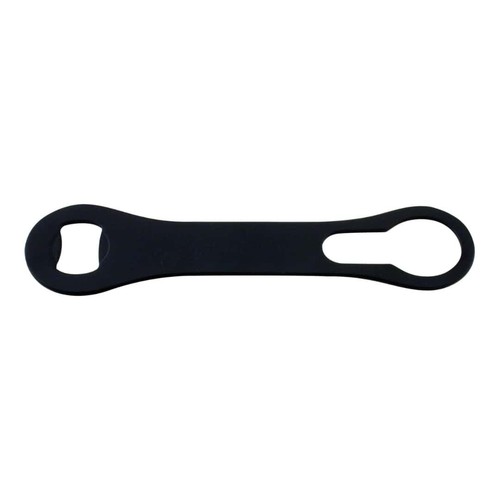 Apribottiglie acciaio nero - acciaio,