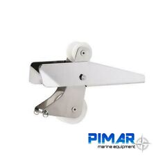 MUSONE DI PRUA IN ACCIAIO INOX 328 X 100 MM ACCESSORI BARCA NAUTICA ANCORA 10'KG