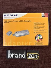 NETGEAR WG111T 108 Mbps Wireless Router USB 2.0 Adapter WiFi Modem + WPN111