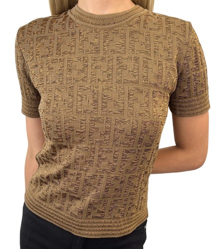 Maglione fendi vintage zucca - maglione,