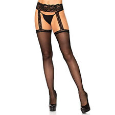 Collant CALZE con reggicalze unito Sexy INTIMO fetish LINGERIE NERE sex  7042