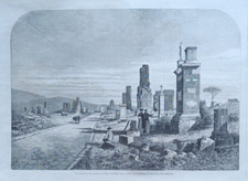 Stampa antica roma - roma, appia