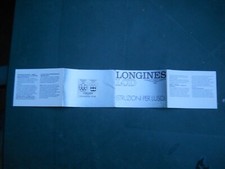 Longines libretto LCD vintage