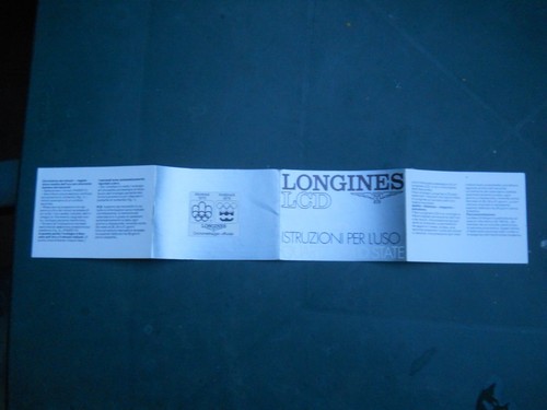 Longines libretto lcd - libretto,