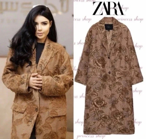Cappotto lungo ricamato - lungo,