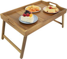 Tavolino letto acacia - letto,