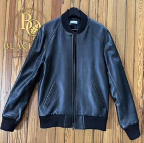 Bomber uomo pelle agnello - pelle, di