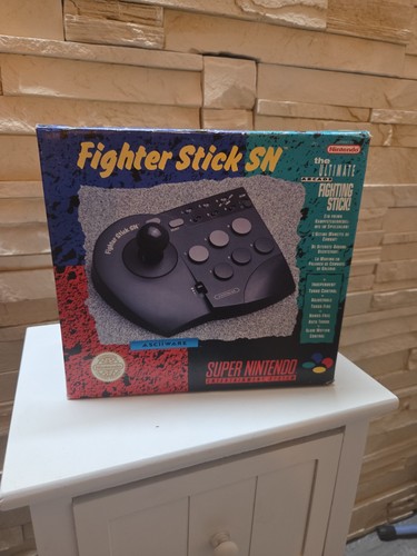 Super nintendo fighter stick - -,