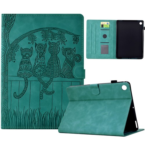 Tablet leather folio stand - leather,