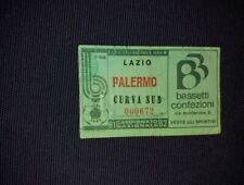 Biglietti Stadio Lazio Palermo  Serie B 81 82 CURVA SUD campionato cadetti