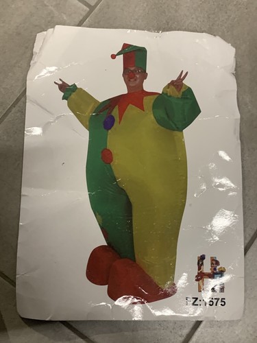 Costume gonfiabile clown - gonfiabile,
