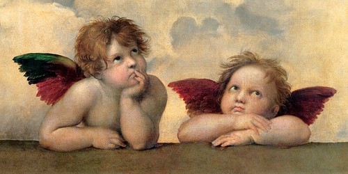 Quadro raffaello angeli - quadro,