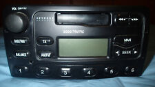 Autoradio Ford 3000 Traffic DIFETTOSA con libretto originale e codice di sblocco