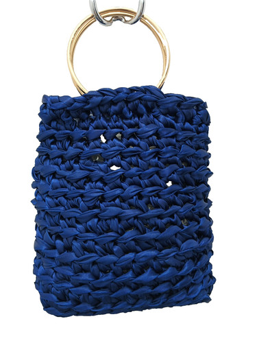 Mini tote bag - raso, con