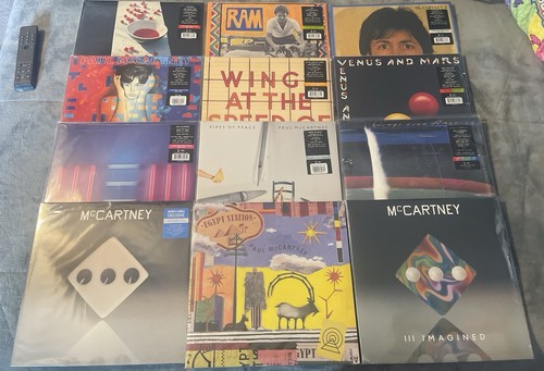 Paul mccartney wings lot - paul,