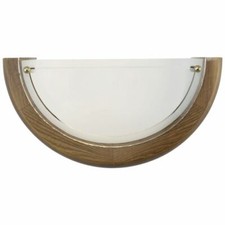 APPLIQUE  Ufo1 -  1 luce - legno vetro E27- marca EGLO - nuovo da expo negozio