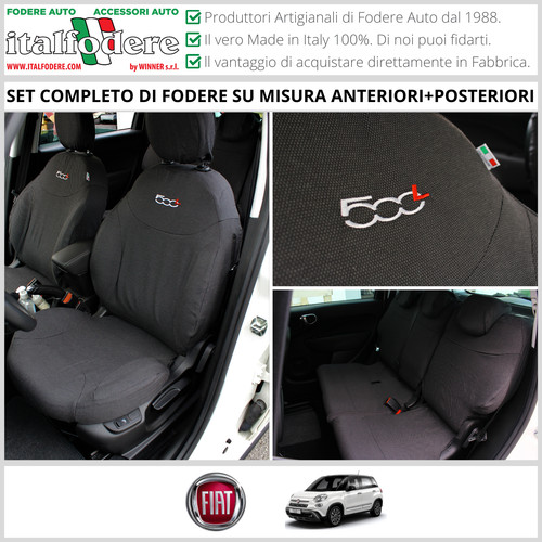 Fodere coprisedili fiat 500l - fodere,
