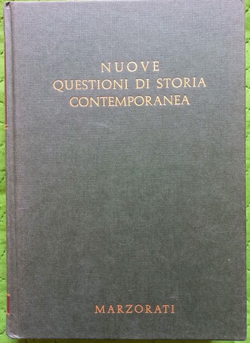 Nuove questioni storia - nuove, di