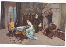 G Induno The Chess Game