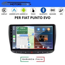 Autoradio 9” Android 15 Per Fiat Punto Evo/Linea Con Navigatore Wi-FI DAB 2+64GB