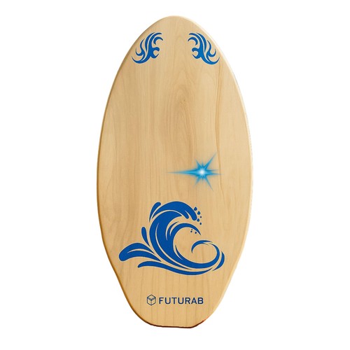 Skimboard tavola legno - tavola, in