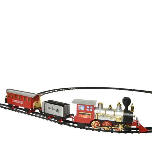 Pista treno plastica con - pista, in